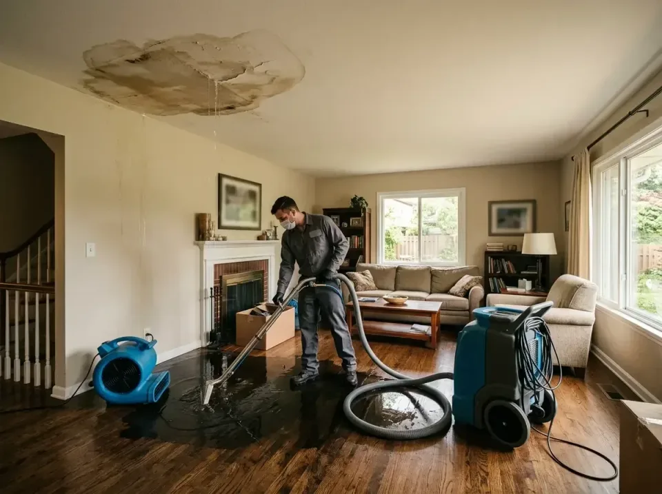 attic-pipe-burst-ceiling-drip-008 — frequently asked questions, Water Damage Restoration & Carpet Care in Krugerville, TX